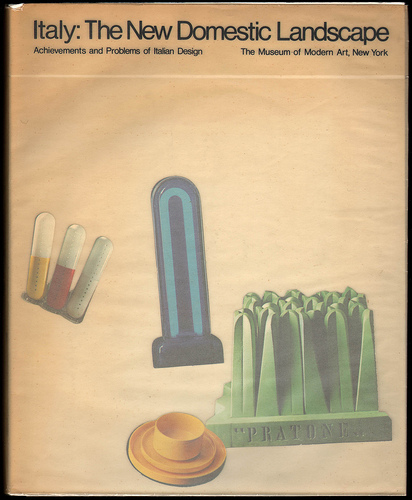 Cover del Catalogo edito dal MoMA per la mostra The New Italian Domestic