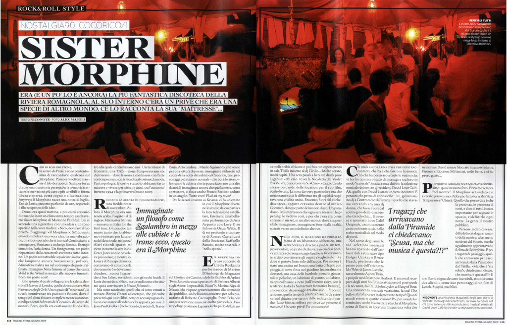 Rolling Stone, giugno 2009