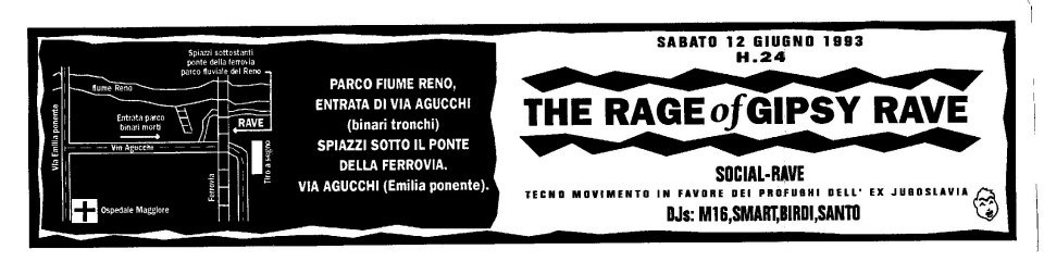 The Rage of Gipsy Rave, 1993 Bologna 