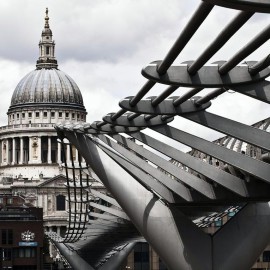 Millenium Bridge, Norman Foster - Londra